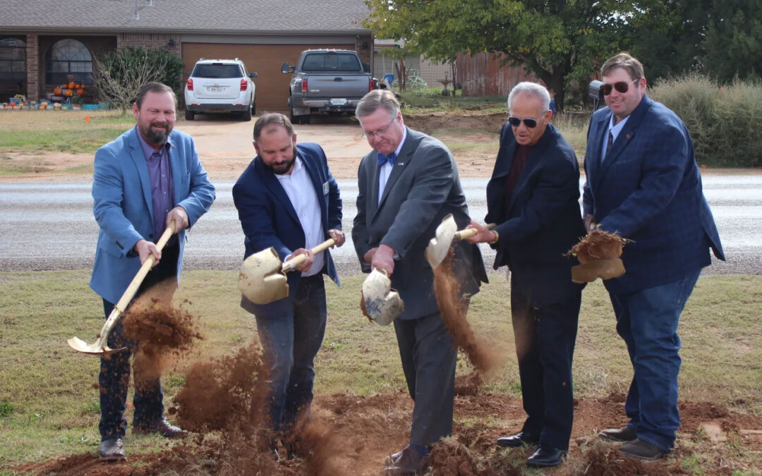 Lubbock County commissioners break ground on Woodrow Road expansion